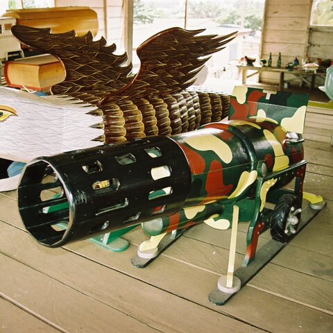 Fantasy Coffins, Paintings, Art sculptures (c) Remo Kurka 