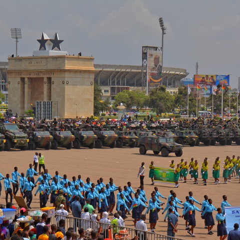 Black Star Square Independence Square Accra (c) Remo Kurka