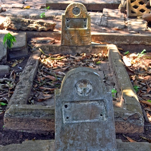 Erased Graves at Osu Military Cemetery - Photo by Remo Kurka