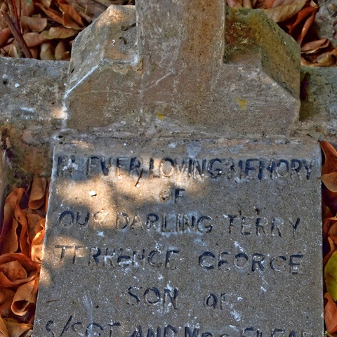 Darling Terry Grave at Osu Military Cemetery - Photo by Remo Kurka