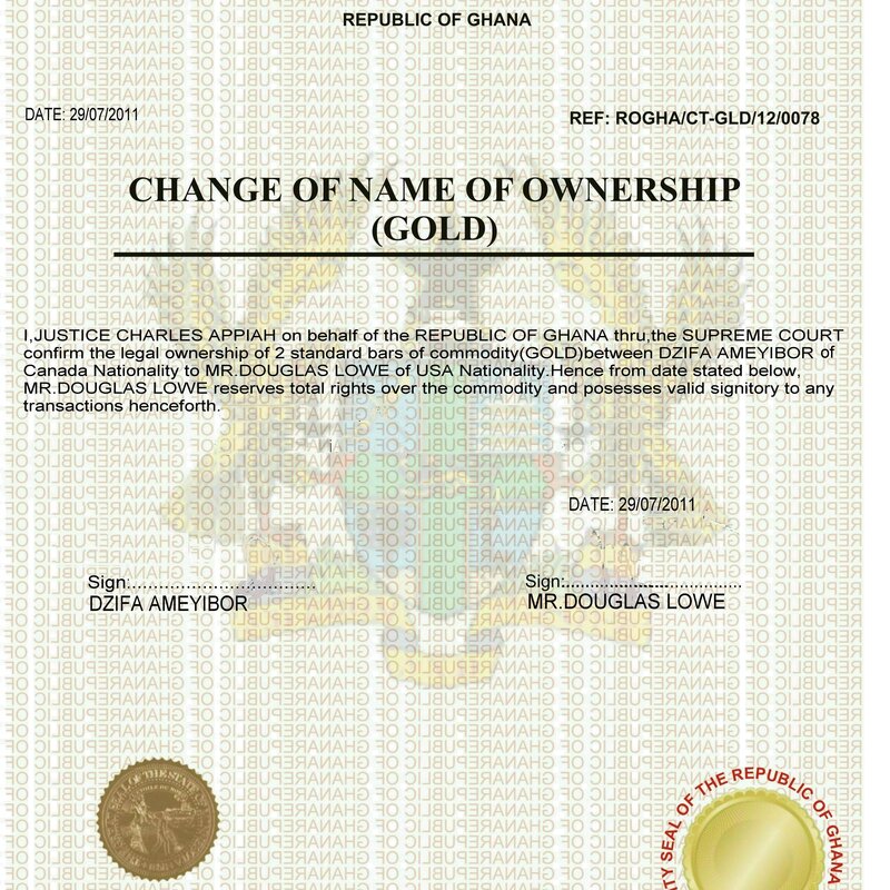 Fake Document Ghana & Africa Scam