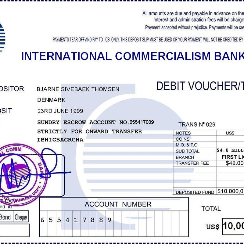 Fake Document Ghana & Africa Scam