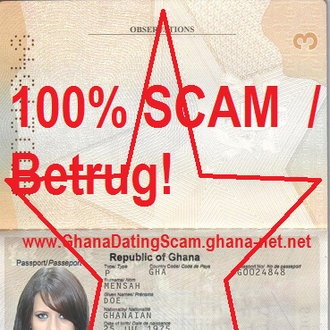A Fake Ghana Pass! Scam Warning!